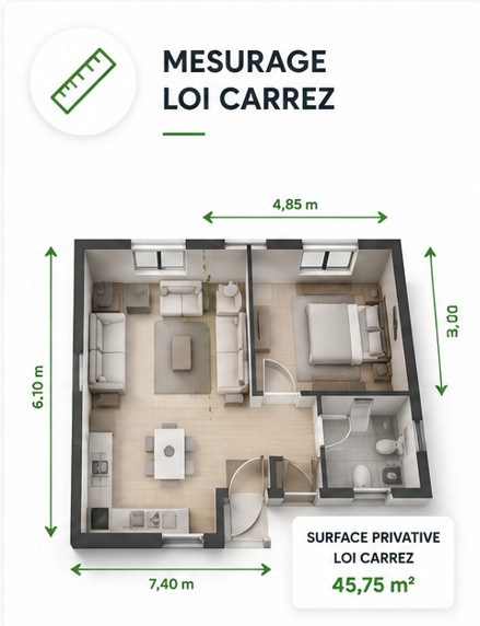 mesurage carrez